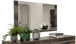 Medea - Dining Room Mirror For Buffet - Dark Brown