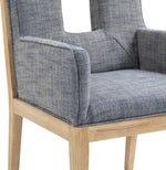 Gwendolyn - Dining Arm Chair With Natural Frame