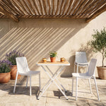 Marilla - Polypropylene Outdoor Patio Dining Chair (Set of 4)