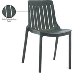 Marilla - Polypropylene Outdoor Patio Dining Chair (Set of 4)