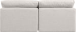 Indulge - Linen 2 Seat Modular Armless Sofa
