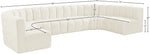 Arc - Velvet Modular U-Shaped Sectional