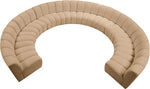 Infinity - 10 Piece Modular Sectional - Camel