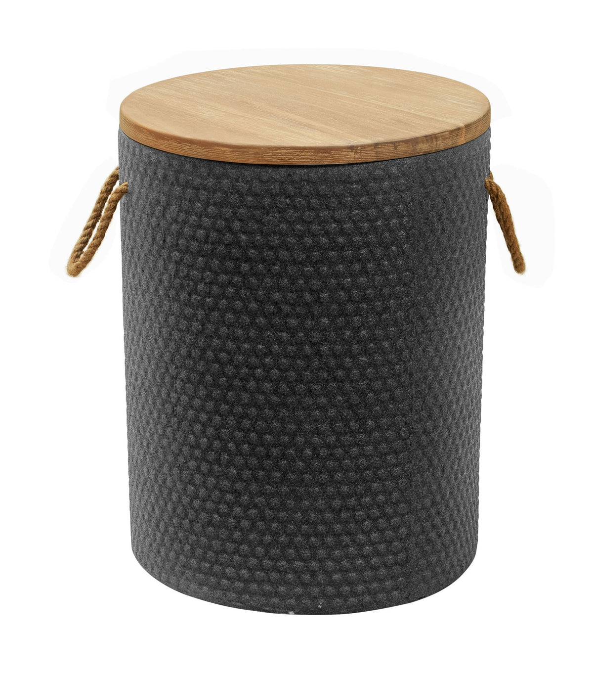 Beban - Outdoor Side Table - Natural / Black