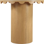 Dahlia - Solid Wood And Natural Cane Table