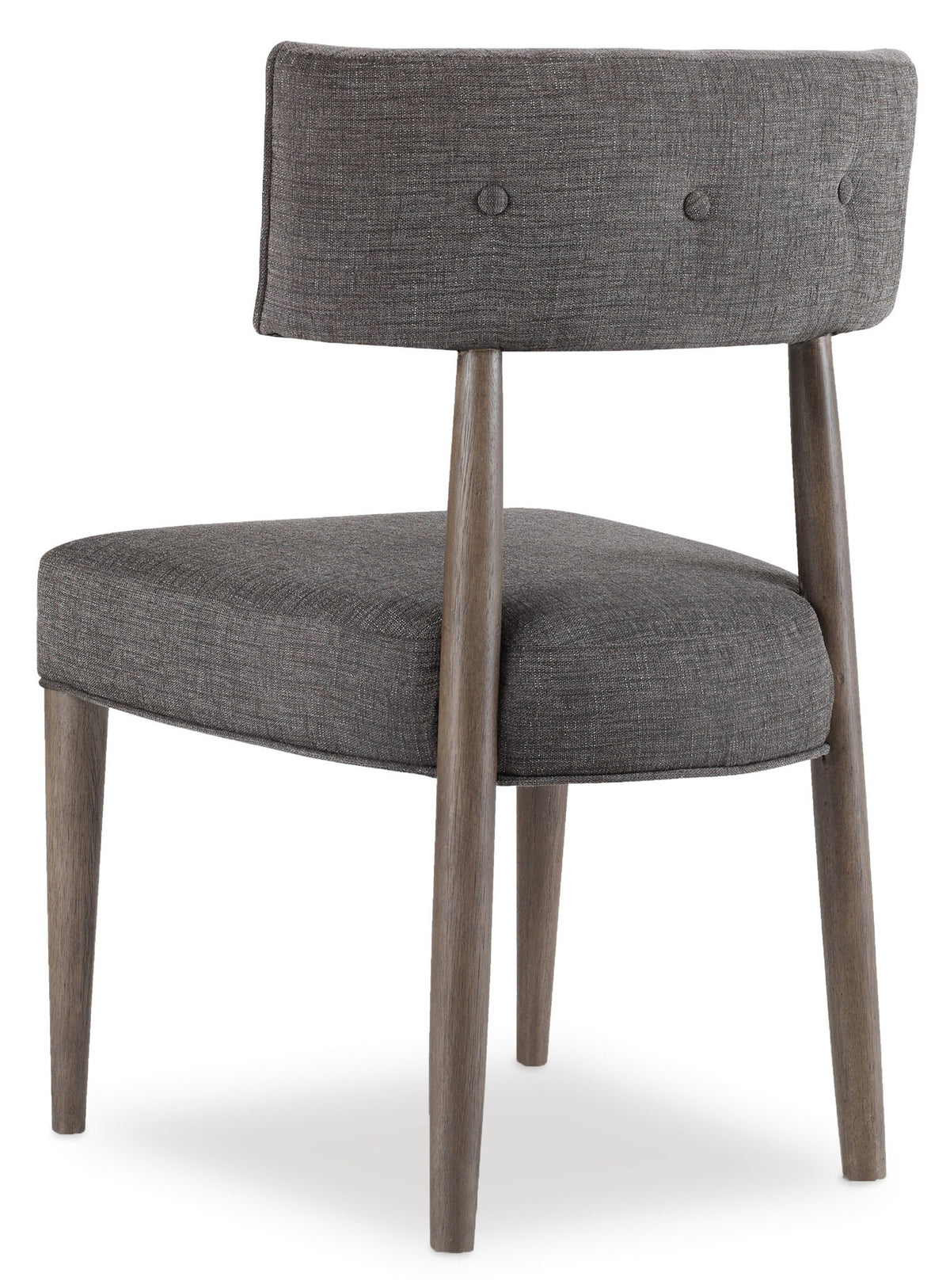 Curata - Upholstered Chair - Dark Gray / Dark Brown