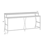 Winslow - 72" Rectangle Wood Console Table - Walnut
