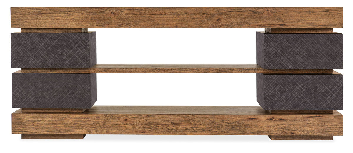 Big Sky - Entertainment Console - Light Brown / Dark Gray