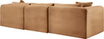 Shaggy - Fabric 3 Seat Modular Sofa