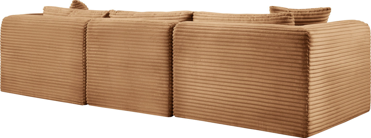 Shaggy - Fabric 3 Seat Modular Sofa