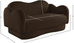 Bloom - Teddy Fabric Loveseat