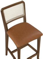 Atrium - Counter Stool With Brushed Brown Base (Set of 2)