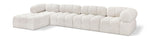 Ames - 5 Piece Fabric Modular Sectional