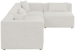 Cube - Linen 4 Piece Modular Corner Sectional