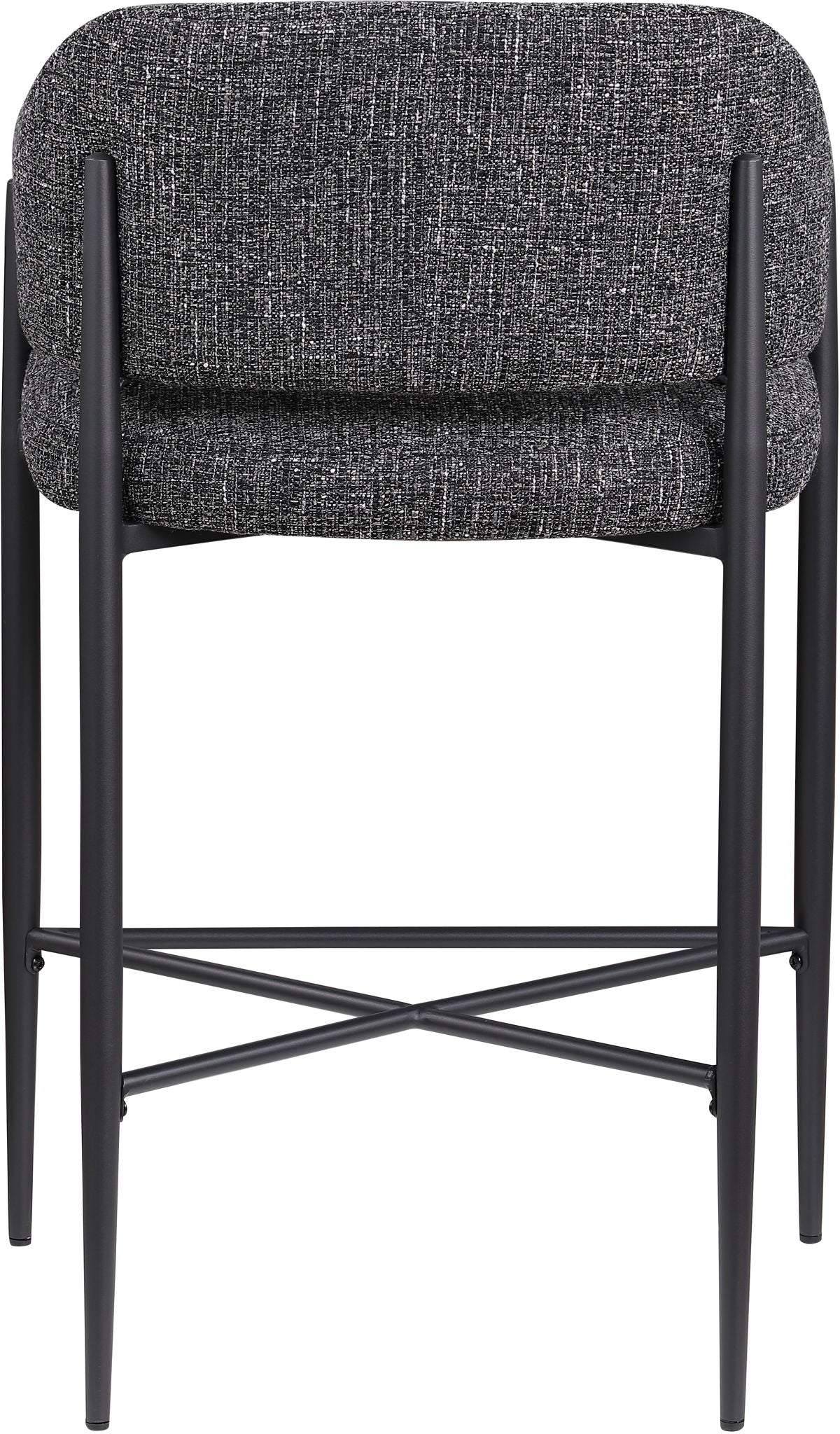 Dame - Fabric Upholstered Counter Stool (Set of 2)