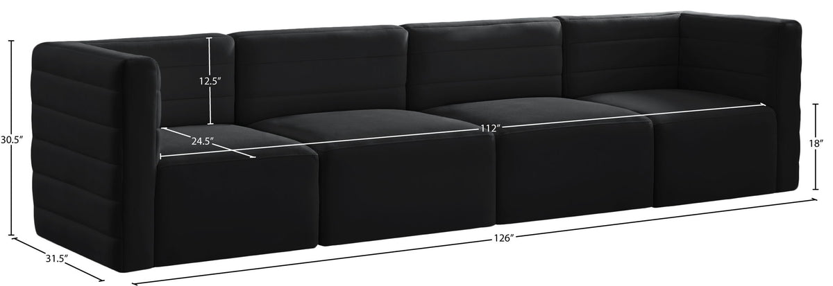 Quincy - Modular 4 Seat Sofa