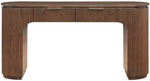 Astrid - Solid Wood And Oak Veneer Desk