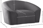 Riley - Velvet Arm Chair