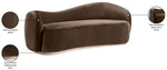 Gustavo - Velvet Upholstered Sofa