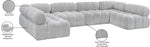 Ames - 6 Piece Fabric Modular Sectional