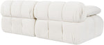 Orin - Velvet Performance Fabric Upholstered 2 Piece Modular Sofa