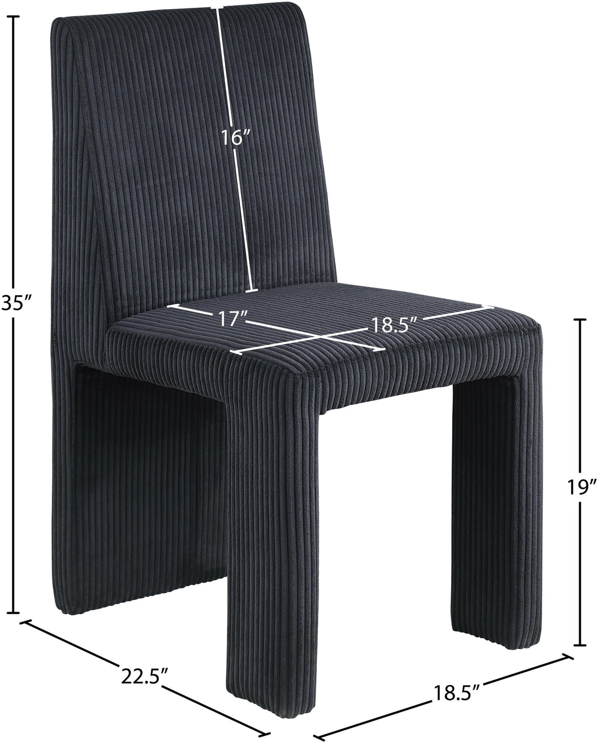 Benson - Microsuede Dining Chair (Set of 2)