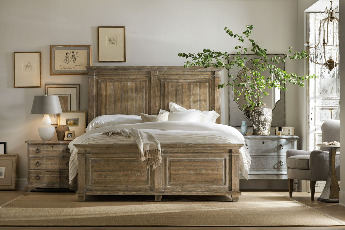 Boheme - Bastogne 3-Drawer Nightstand - Light Brown