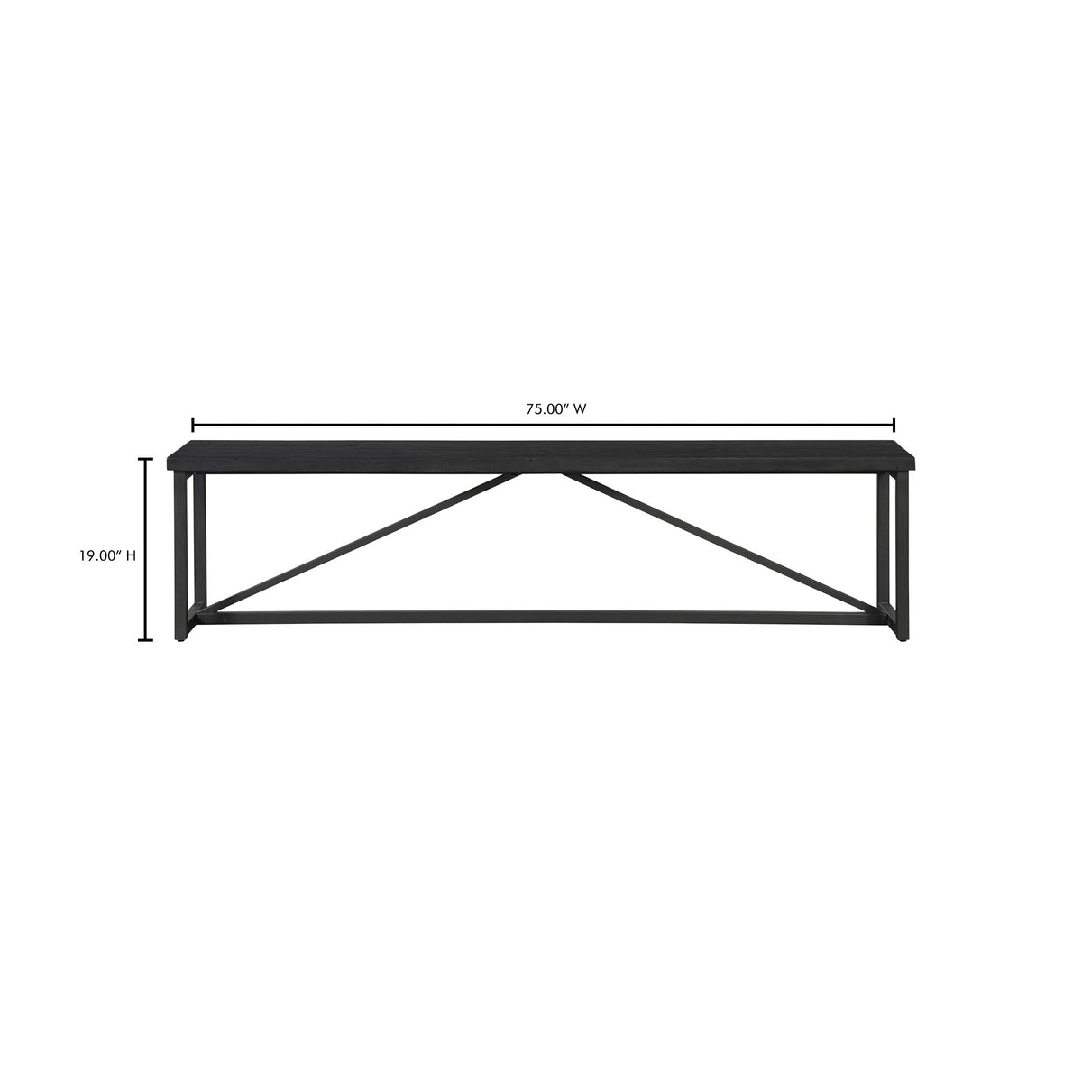 Sierra - Bench - Black