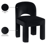 Celine - Velvet Performance Fabric Upholstered Dining Chair (Set of 2)