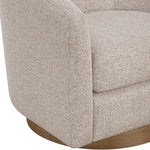 Modra - Performance Fabric Upholstered Swivel Accent Chair