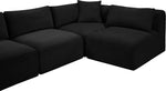 Shaggy - 4 Piece Modular Sectional