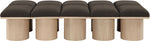 Pavilion - 10 Piece Modular Bench With Natural Base