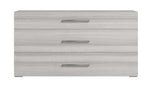 Mia - Dresser - White / Gray / Silver