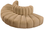 Arc - Velvet 4 Piece Modular Sofa