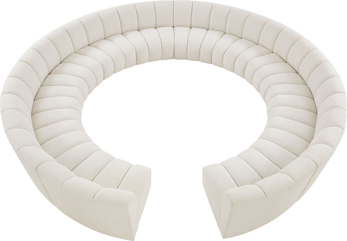 Infinity - 12 Piece Boucle Modular Sectional