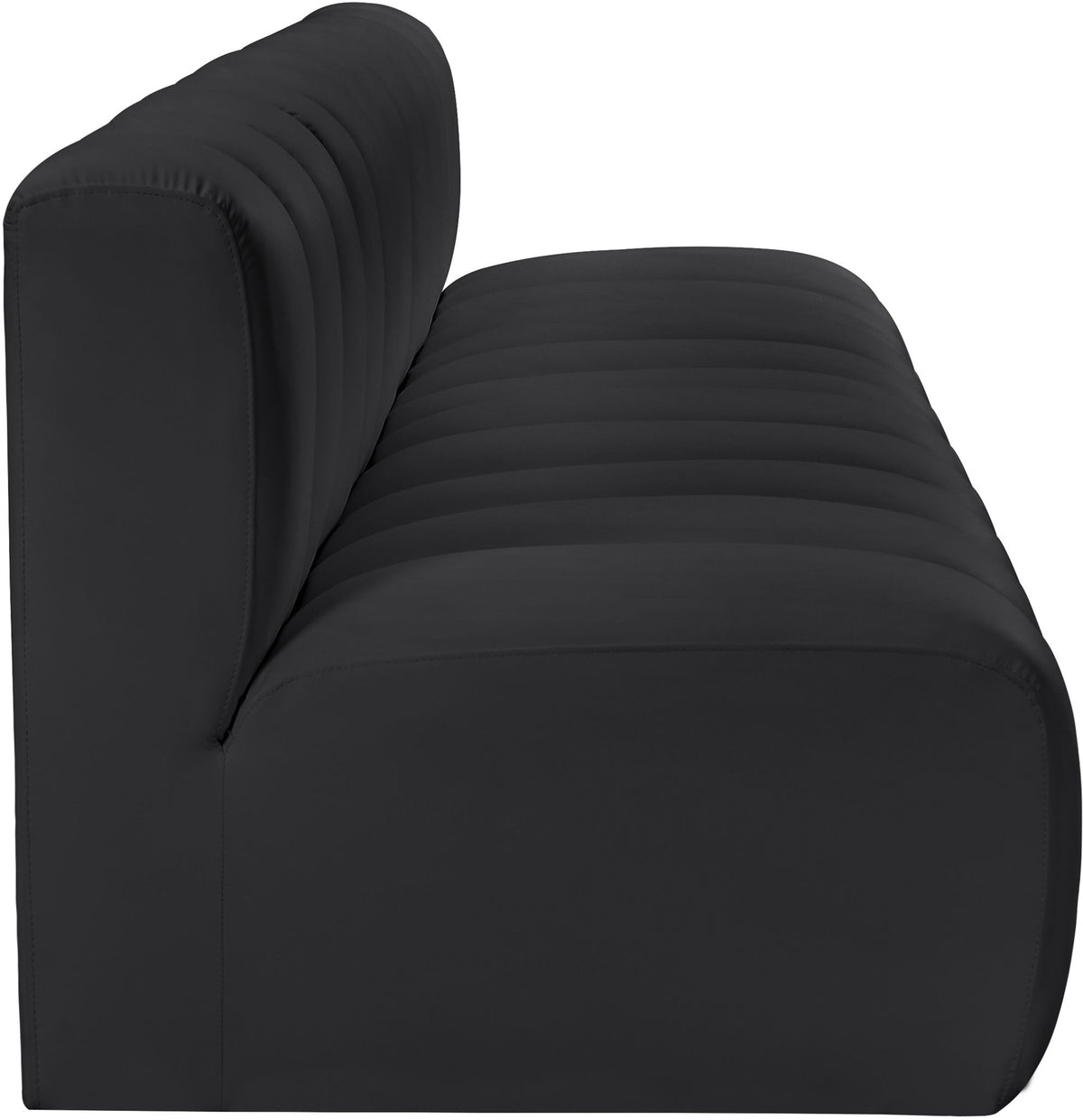Arc - Faux Leather 4 Seats Modular Sofa