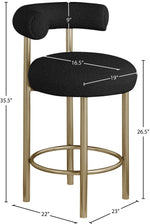 Bordeaux - Stool (Set of 2)