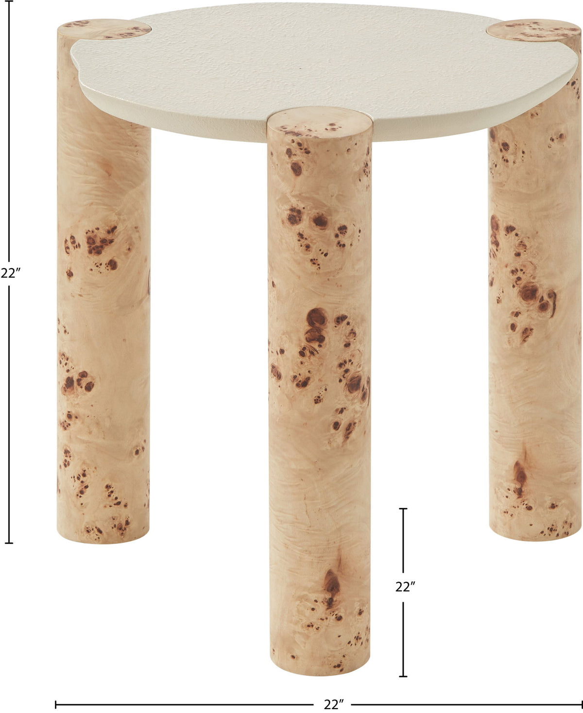Thor - Burl Wood Table