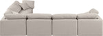 Indulge - Linen 6 Piece Modular Corner Sectional
