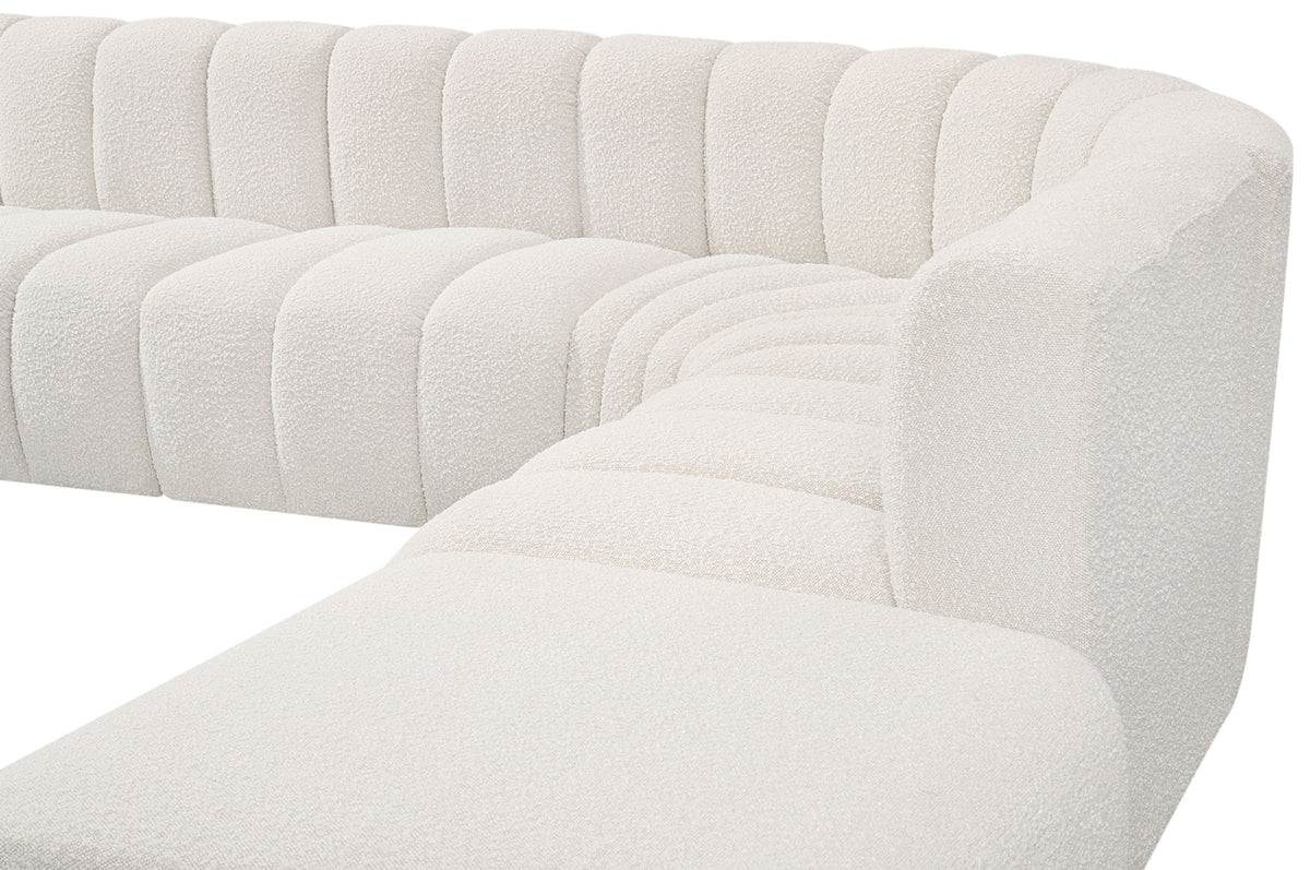 Arc - Boucle Fabric Modular Sectional