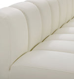 Arc - Faux Leather 4 Piece U-Shaped Modular Sofa