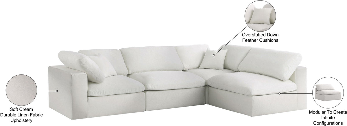 Serene - 4 Piece Modular Sectional