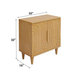 Lore - Cabinet - Natural Oak
