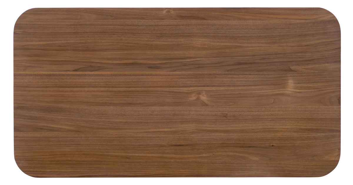 Eleana - Cocktail Table - Medium Wood / Gold