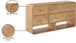 Parker - Ash Veneer Dresser
