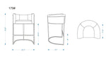 Manhattan Cosmopolitan - Counter Stool