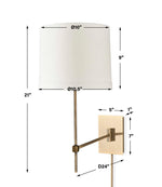 Swing Time - 1 Light Sconce