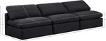 Indulge - Linen 3 Seat Modular Armless Sofa