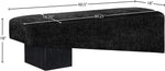 Alora - Bench - Black Base