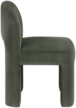 Celine - Velvet Performance Fabric Upholstered Dining Chair (Set of 2)